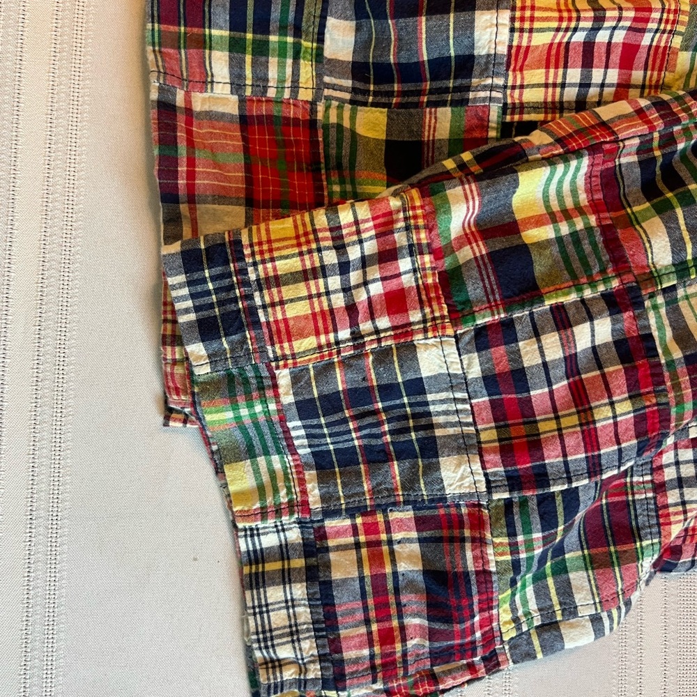 Polo Ralph Lauren Men's Madras
Patchwork Cotton Pants 34/32 - Picture 11 of 11